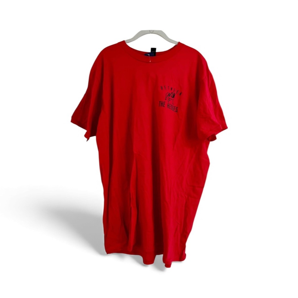 Hibbett College UGA Life is Better Between the Hedges Red T‎ Shirt Mens 2XL